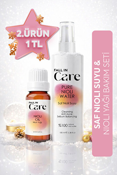 FALL IN CARE Saf Nioli Suyu (100ml) & Nioli Yağı (20ml) Genital Bölge Bakım Seti