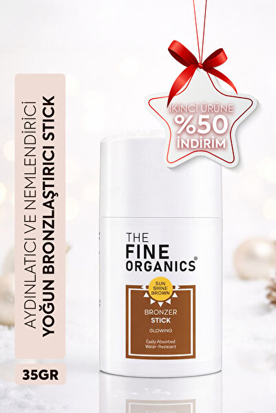 THE FINE ORGANICS Aydınlatıcı ve Nemlendirici Yoğun Bronzlaştırıcı Stick, 35GR