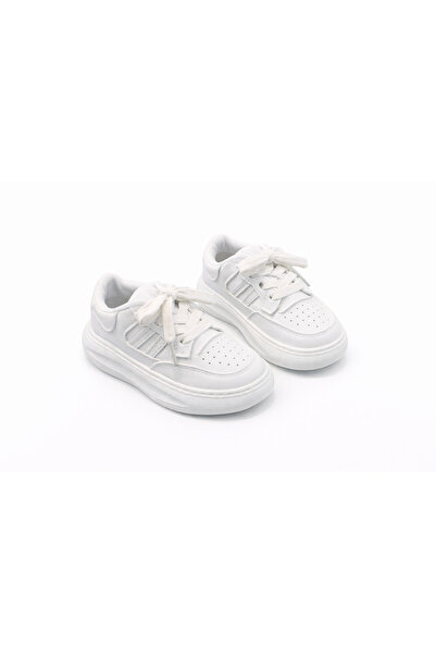 Superbaby White sneakers for girls for their first steps, Glamy model