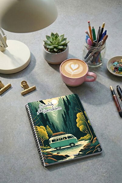 Tieni | Dnevni planer | Dnevni planer | 14x20cm, A5 | 120 stranica | Kartonsk...