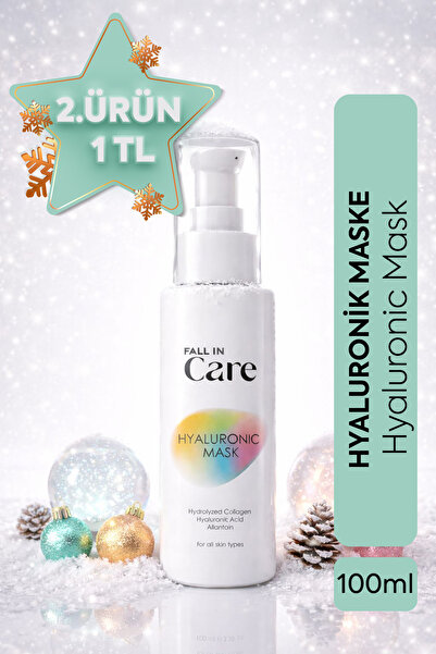 FALL IN CARE Hyaluronik Asit Maske, Yaşlanma ve Kırışıklık Karşıtı, Yoğun Nem...