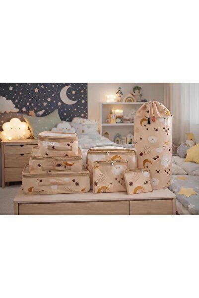 MorPort Οργανωτής βαλίτσας 6 τεμαχίων, οργανωτής πολλαπλών χρήσεων και καλάθι...