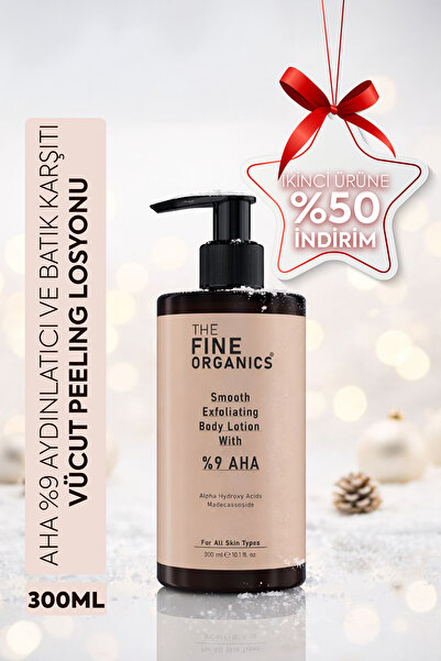 THE FINE ORGANICS AHA %9 Akne, Leke, Kararma ve Batık Karşıtı Arındırıcı & Ay...