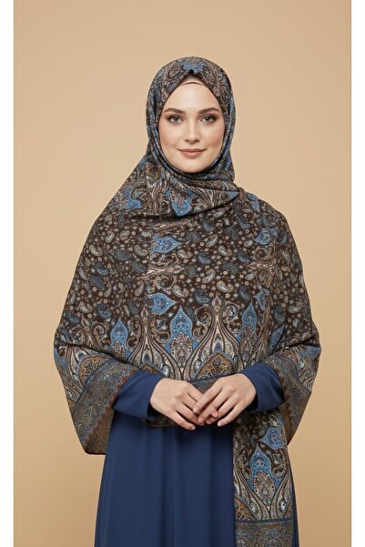 MİSS İPEK Patterned Colorful Non-Slip Soft Shawl Hijab Bundle Dowry Holder 18...