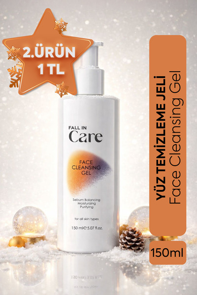FALL IN CARE Yüz Temizleme Jeli, Arındırıcı, Canlandırıcı ve Sebum Dengeleyic...