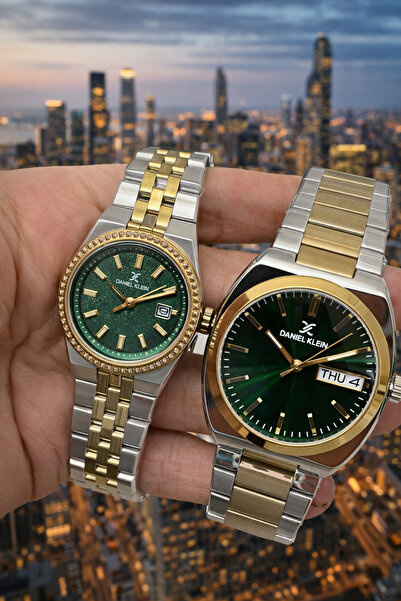 Daniel Klein Marka Kadın Erkek Çelik Kol Saati Çift Saati Sevgili Saati 2 Yıl...