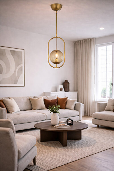 Apliqa Lustra HubRom, LORIN 3537-01-01-FR 17x100 cm 1xE27-60W Antiq