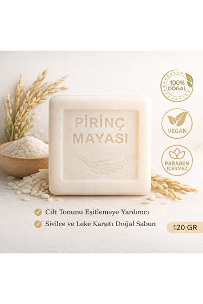 KOMPLİKE Pirinç Mayası Sabunu (Kırışıklık - SiviIce - Akne - Leke ve Gözenek ...