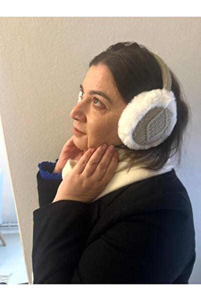 ALS Tasarım Dünyası Protecție împotriva frigului, moale, pluș, bej, exterior,...