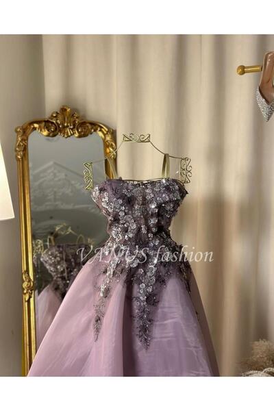vanus fashion فستان سهرة طويل 4829