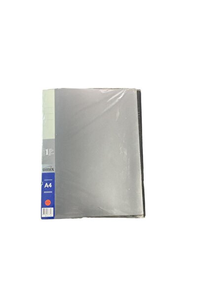 WOODDOOM ملف معدني بمشبك A4 رمادي اللون 1 قطعة