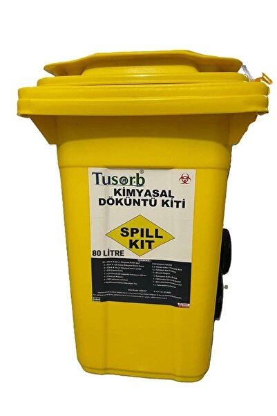 Tusorb PAZAR10/ Kimyasal Döküntü Kiti 80 Litre