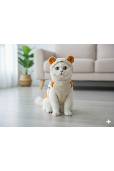 pafiwear Kedi köpek kıyafetleri L beden welsoft yumuşak peluş kumaş