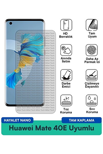 Milat Tech فيلم حماية الشاشة هواوي ميت 40E هايلايت نانو للخصوصية ضد الخدوش