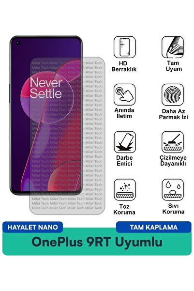Milat Tech فيلم حماية الشاشة OnePlus 9RT Hayalet Nano يوفر حماية رقيقة للخصوصية