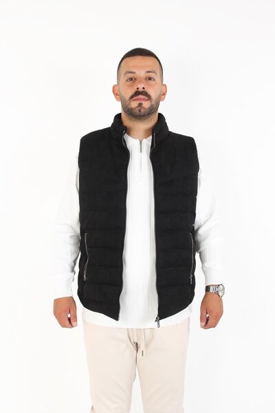 Mckanzie 2177 YELE Vestă din piele intoarsa