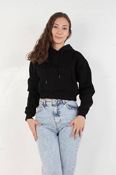 Mckanzie 2525 Hanorac scurt cu glugă, cu 3 fire