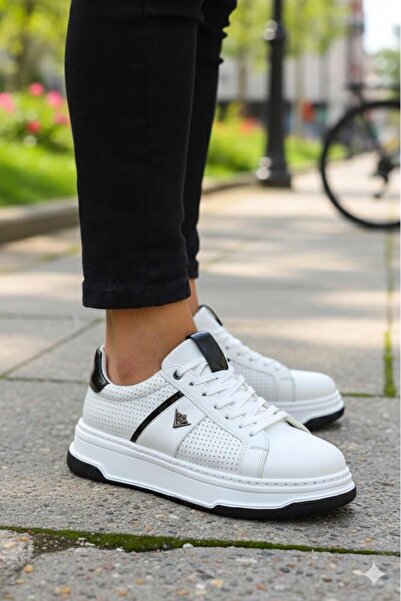 SÜMER Tiggo Boy Extended Orthopedic Laser Men's Shoes with Laces, Sewing, Was...