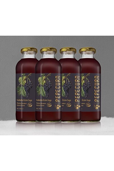 Pepeçura pepecura kokulu üzüm şırası 250ml 4'lü