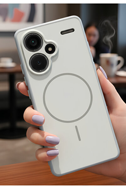 TechTrove Xiaomi Redmi Note 13 Pro Plus 5G İçin Uyumlu M-Safe Şarj Özellikli ...
