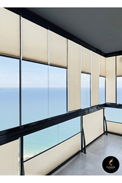 Home Cemrela Desing Plise Cam Balkon Perdesi - Ofis Perdesi - Mutfak Perdesi ...