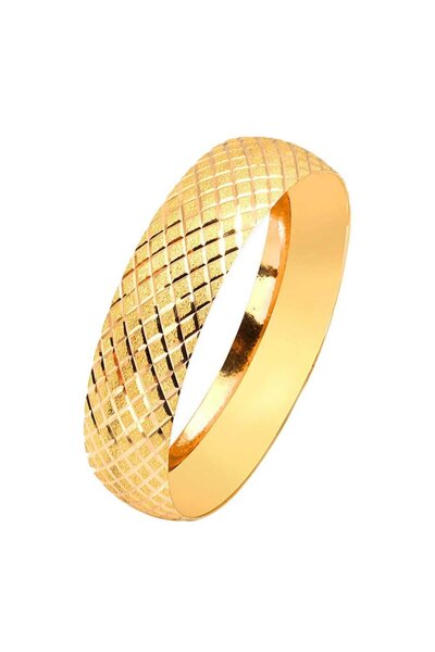 ALTINBEYI 20 Gram 22 Ayar Altın Baklava Desenli Bilezik 15mm