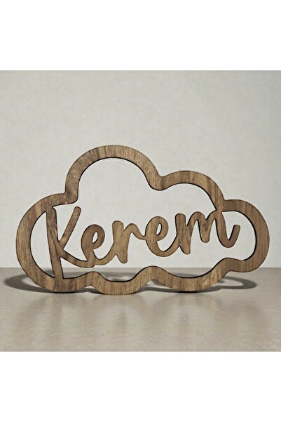 Pelince Kişiye Özel İsimli Bulut Makrome Kasnağı | Bebek Odası Kapı Süsü İsim...