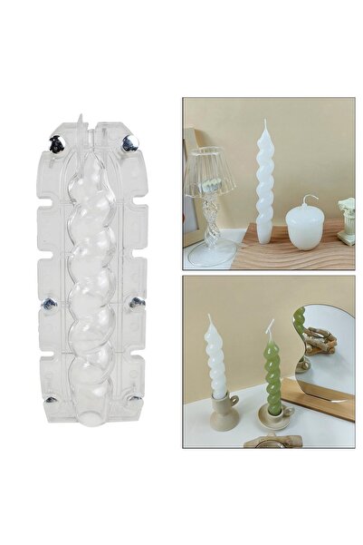 Poly Carbon Wax Mold Mica Wax Mold Spiral Auger Model 18cmx2cm GT-6243