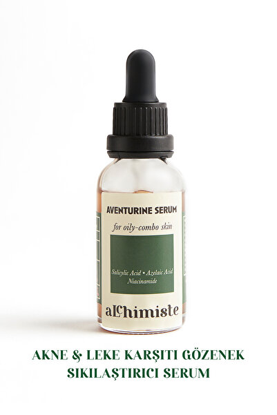 Alchimiste Akne Ve Leke Karşıtı Gözenek Sıkılaştırıcı Aydınlatıcı Serum/Salis...