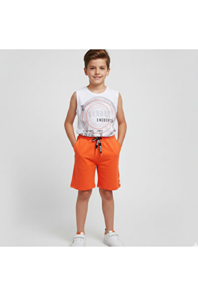 fancykidsantalya تي شيرت للأولاد مطبوع عليه Triathlon Power مع شورت برباط وسح...
