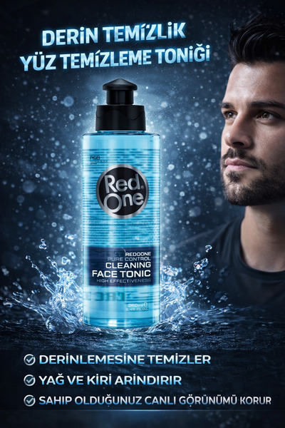 Red One Redone Yüz Temizleme Toniği Ve Akne Karşiti Makyaj Temizleme - Vegan ...