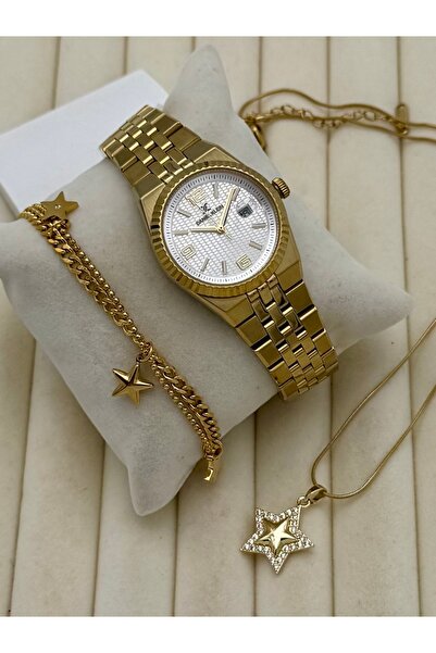 Daniel Klein Orijinal Kadın Kol Saati 2 Yıl Garantili Çelik Kolye Ve Bileklik...