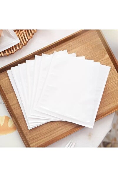 Choice3 50 كيسًا ورقيًا أبيض مقاومًا للزيت، مقاس 18×19 سم، 50/100 كيس، أكياس ...