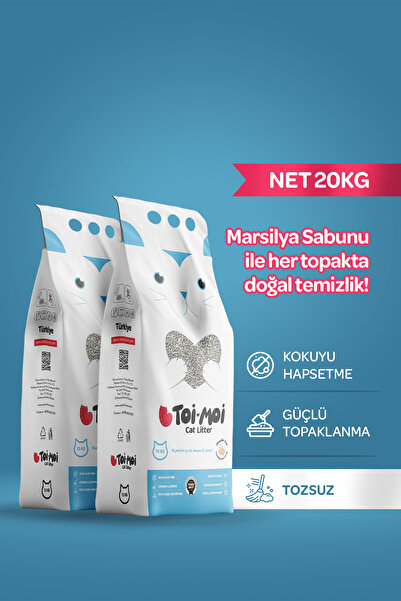 Toi Moi 2'li Avantaj Paketi Topaklanan,tozsuz,hijyenik Marsilya Sabunlu Bento...