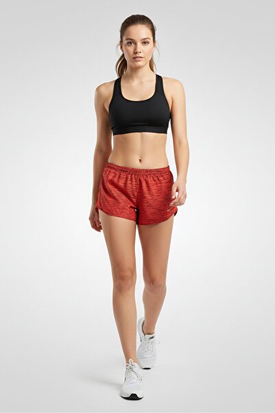 Nike Women Dri-Fit Modern Tempo Running Shorts, Light Crimson