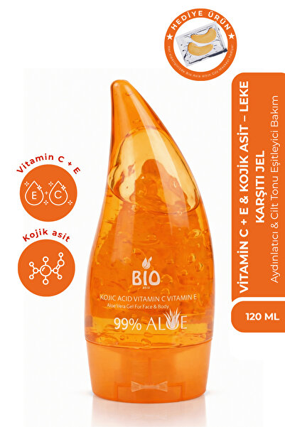 Bio Asia Leke Açıcı & Parlatıcı Jel – Kojic Acid Destekli Cilt Bakımı 120 ml