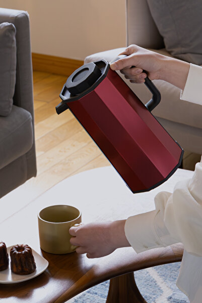 ZOJIRUSHI ترمس أبو فيل ياباني ببطانة زجاجية – تصميم هندسي عشري – موديل AH-EAE...