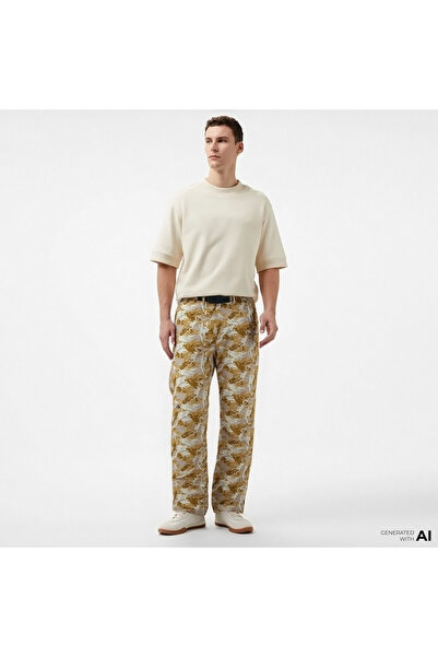 Converse Camo Erkek Bej/Gri Pantolon