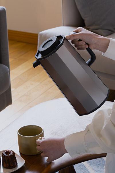 ZOJIRUSHI ترمس أبو فيل ياباني ببطانة زجاجية – تصميم هندسي عشري – موديل AH-EAE...