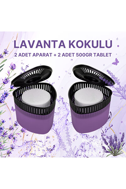 Saban 2 Adet 500GR - LAVANTA - Nem Alıcılı Ve Rutubet Giderici Aparat Üçgen (...