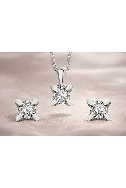 Ariş Pırlanta Miracle Kolye Küpe