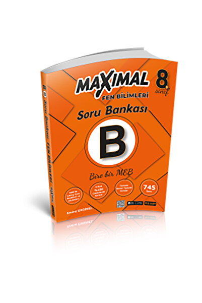 Artı Zeka Yayınları Artı Zeka 8.Sınıf Fen Bilimleri-B- Maximal Bire Bir MEB S...