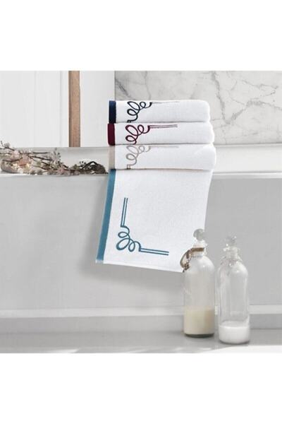 Sarev منشفة وجه لليد 50 × 90 كيروس V3 أحمر خمري