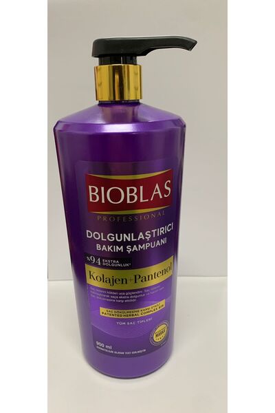 Bioblas Royal Mauve B19 Kolajen+Pantenol Dökülme Karşıtı Dolgunlaştırıcı Şamp...