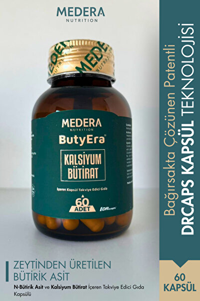 ButyEra Medera Nutrition N-Bütirik Asit ve Kalsiyum Bütirat İçeren Takviye Ed...