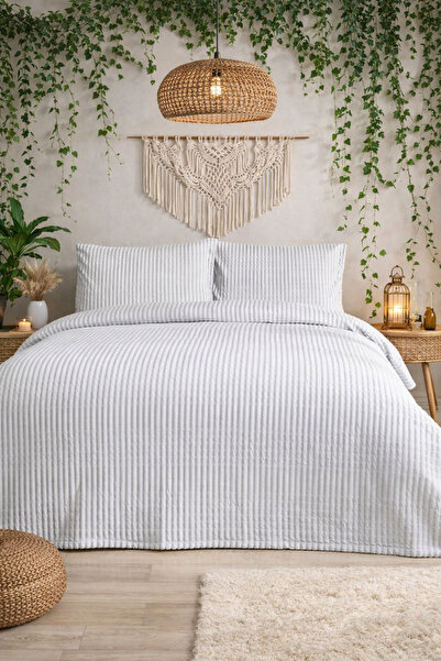 Özdilek 150x220 см Пирамидално единично покривало за легло