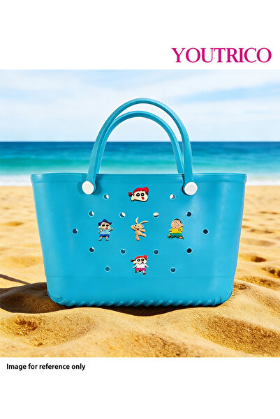Youtrico 5pc Cartoon Charm Set - Beach Bag Accessory