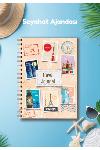 BULUT DİJİTAL Seyahat Ajandam/macera Defteri/tatil Defteri/gezi Defteri/41yap...