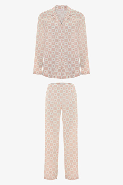 Penti Multi-Colored Soft Garden Pants Pajama Set