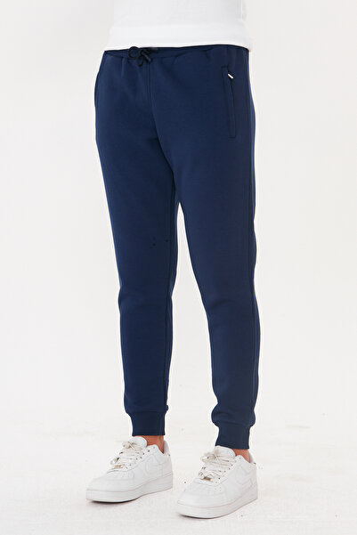 Marco Ferry Ανδρικό χειμερινό παντελόνι 3 νημάτων Indigo 5464-İ